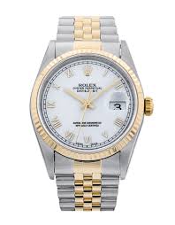 ROLEX OYSTER STEEL DATEJUST 36MM WATCH