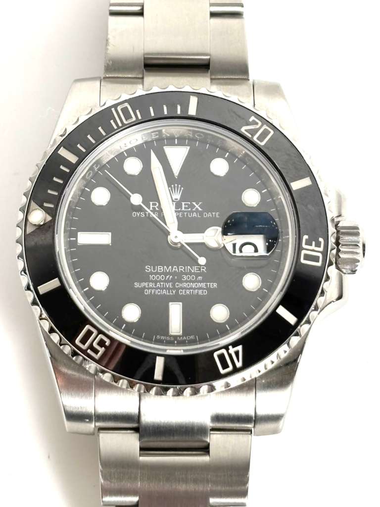 ROLEX SUBMARINER DATE 41 STAINLESS STEEL WATCH
