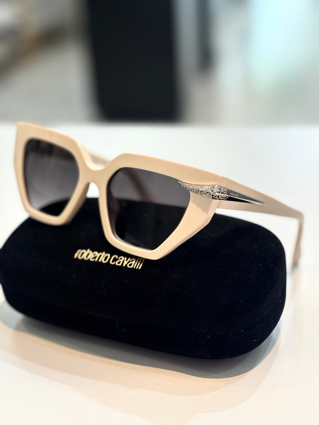 ROBERTO CAVALLI SRC001S BUTTERFLY SUNGLASSES