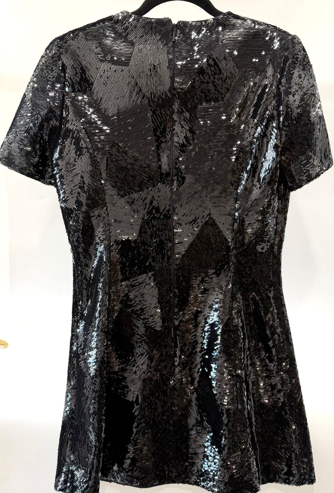 SAINT LAURENT PARIS SQUIN MINI DRESS