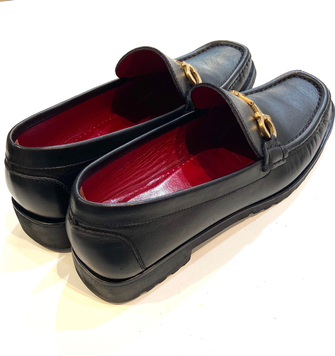 SALVATORE FERRAGAMO GANCINI LEATHER LADIES LOAFERS
