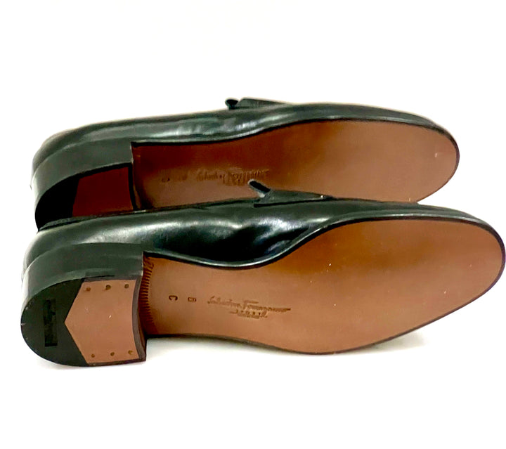 SALVATORE FERRAGAMO LADIES LEATHER LOAFERS