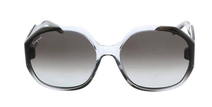 SALVATORE FERRAGAMO BUTTERFLY FULL RIM SUNGLASSES