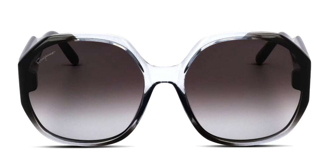 SALVATORE FERRAGAMO BUTTERFLY FULL RIM SUNGLASSES
