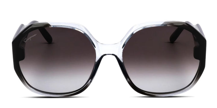 SALVATORE FERRAGAMO BUTTERFLY FULL RIM SUNGLASSES