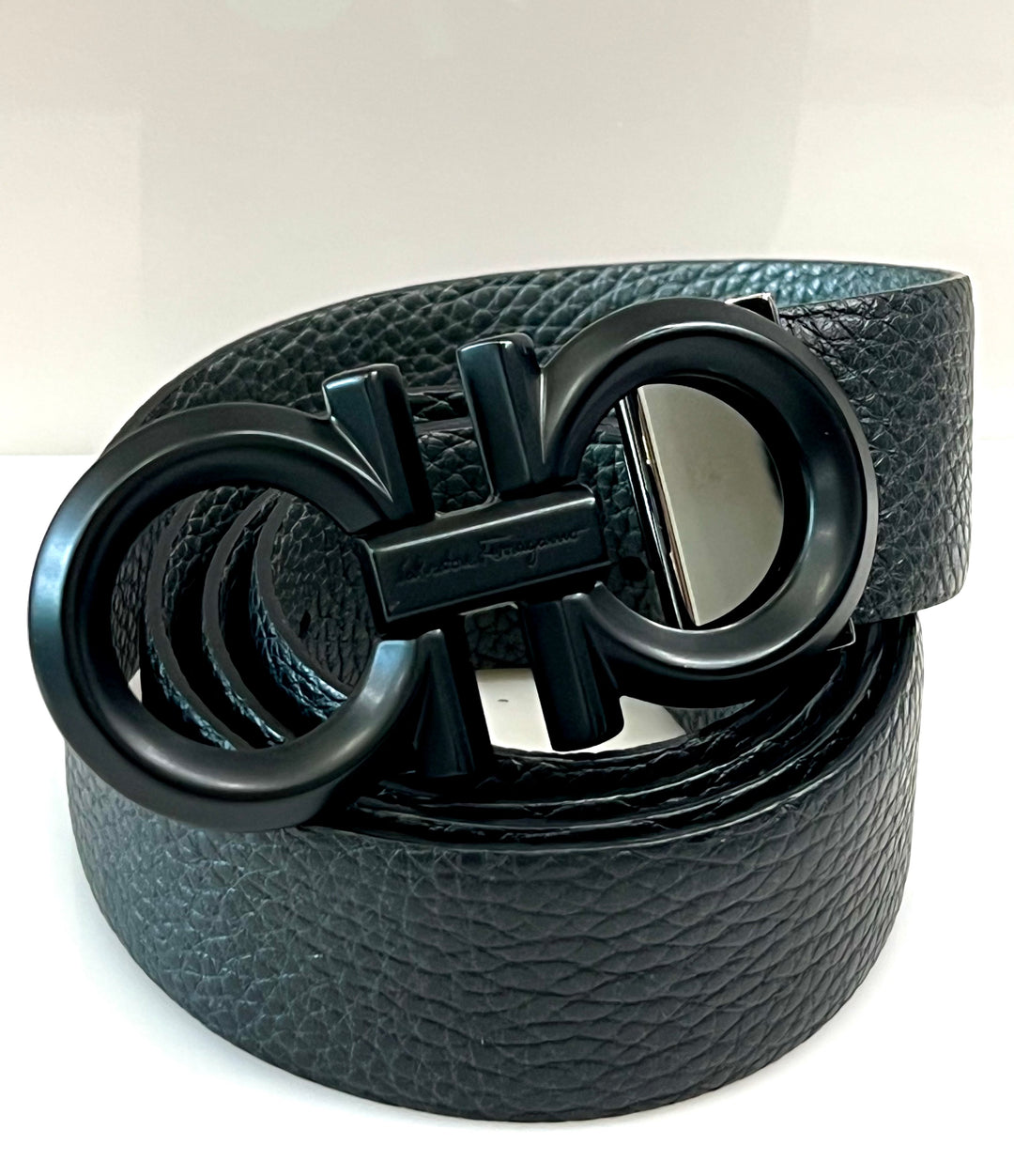 SALVATORE FERRAGAMO REVERSIBLE GANCINI BELT