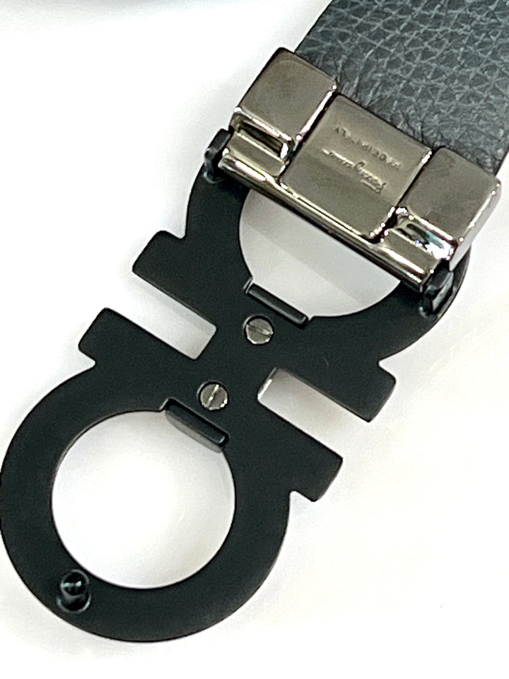 SALVATORE FERRAGAMO REVERSIBLE GANCINI BELT