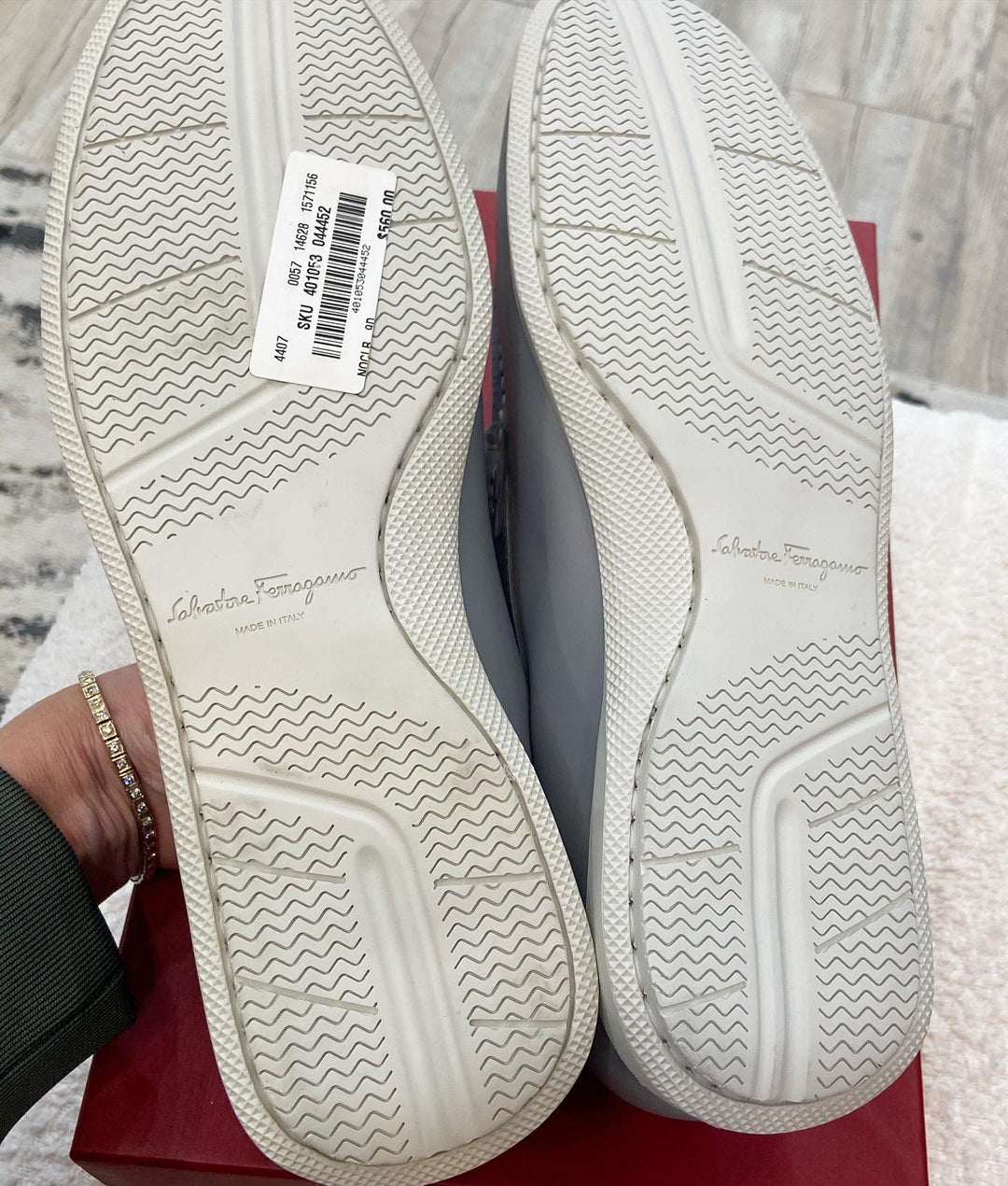 SALVATORE FERRAGAMO GREY MEN&