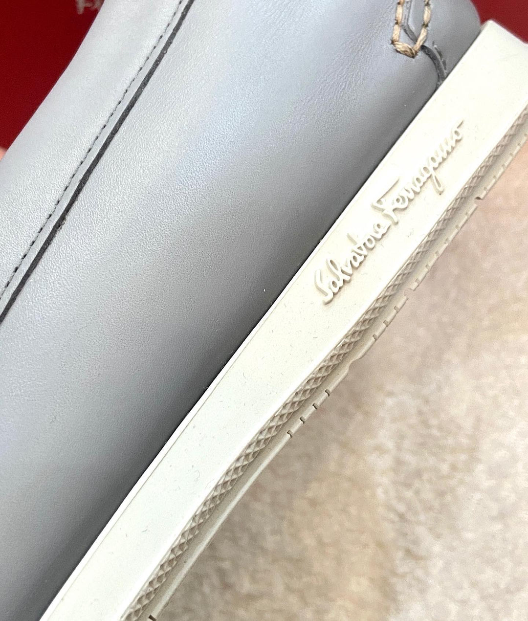SALVATORE FERRAGAMO GREY MEN&