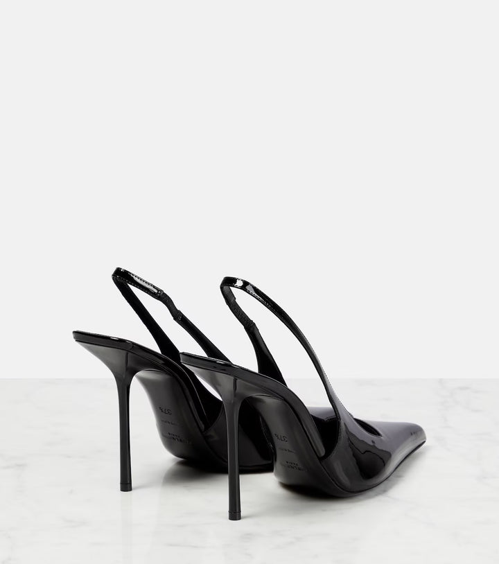 YSL SAINT LAURENT KISS 105 SLINGBACK PUMPS