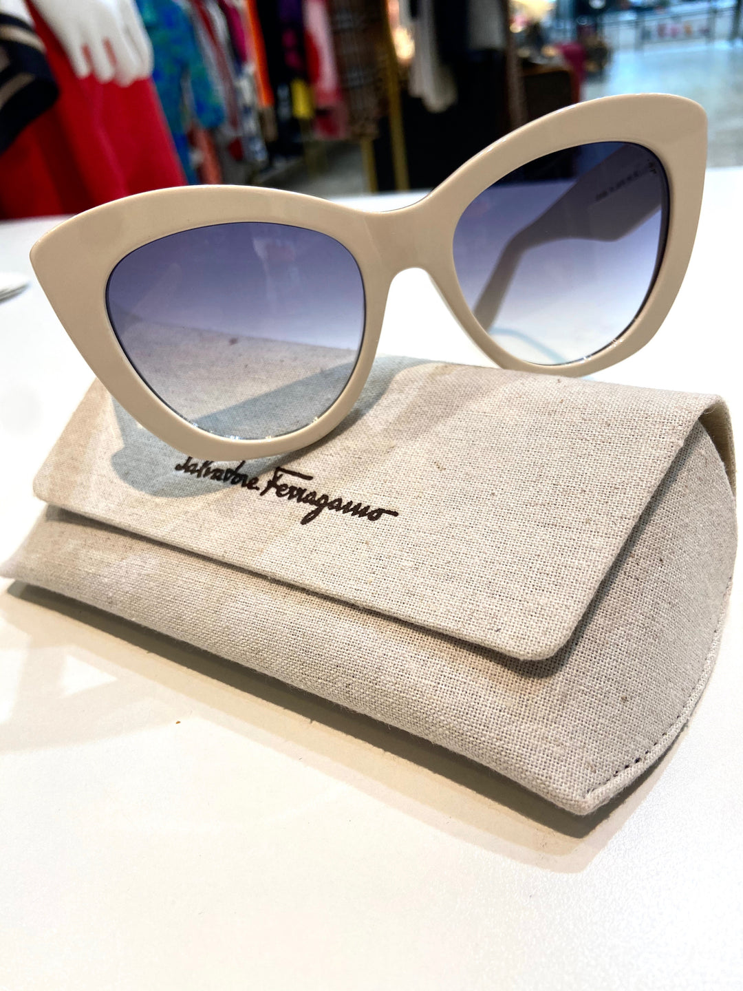 FERRAGAMO BUTTERFLY 53 MM SUNGLASSES