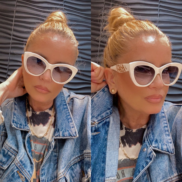 FERRAGAMO BUTTERFLY 53 MM SUNGLASSES
