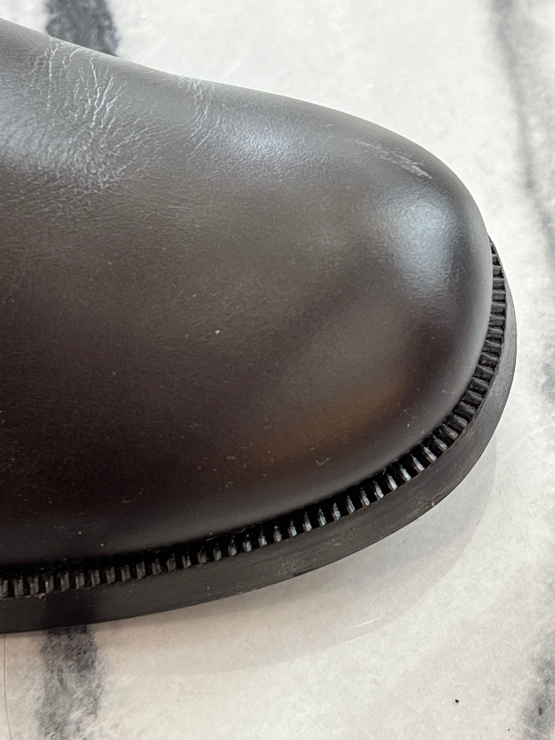 SALVATORE FERRAGAMO FERSEA GANCINI LEATHER RIDING BOOTS