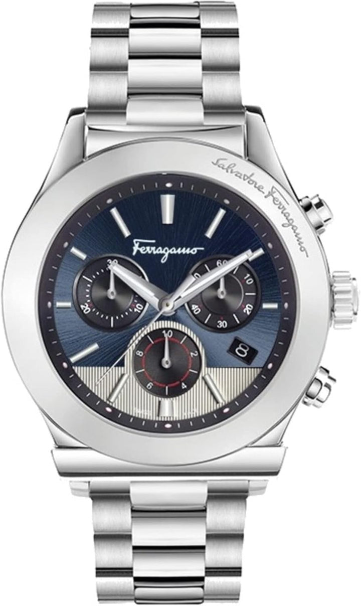 SALVATORE FERRAGAMO 1898 CHRON COLLECTION 42MM MEN&