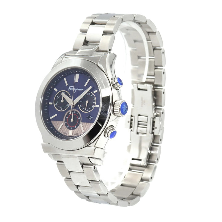 SALVATORE FERRAGAMO 1898 CHRON COLLECTION 42MM MEN&