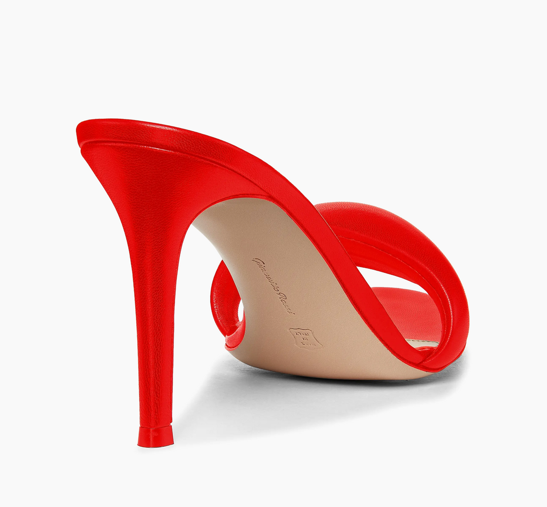 GIANVITO ROSSI BIJOUX LEATHER MULES