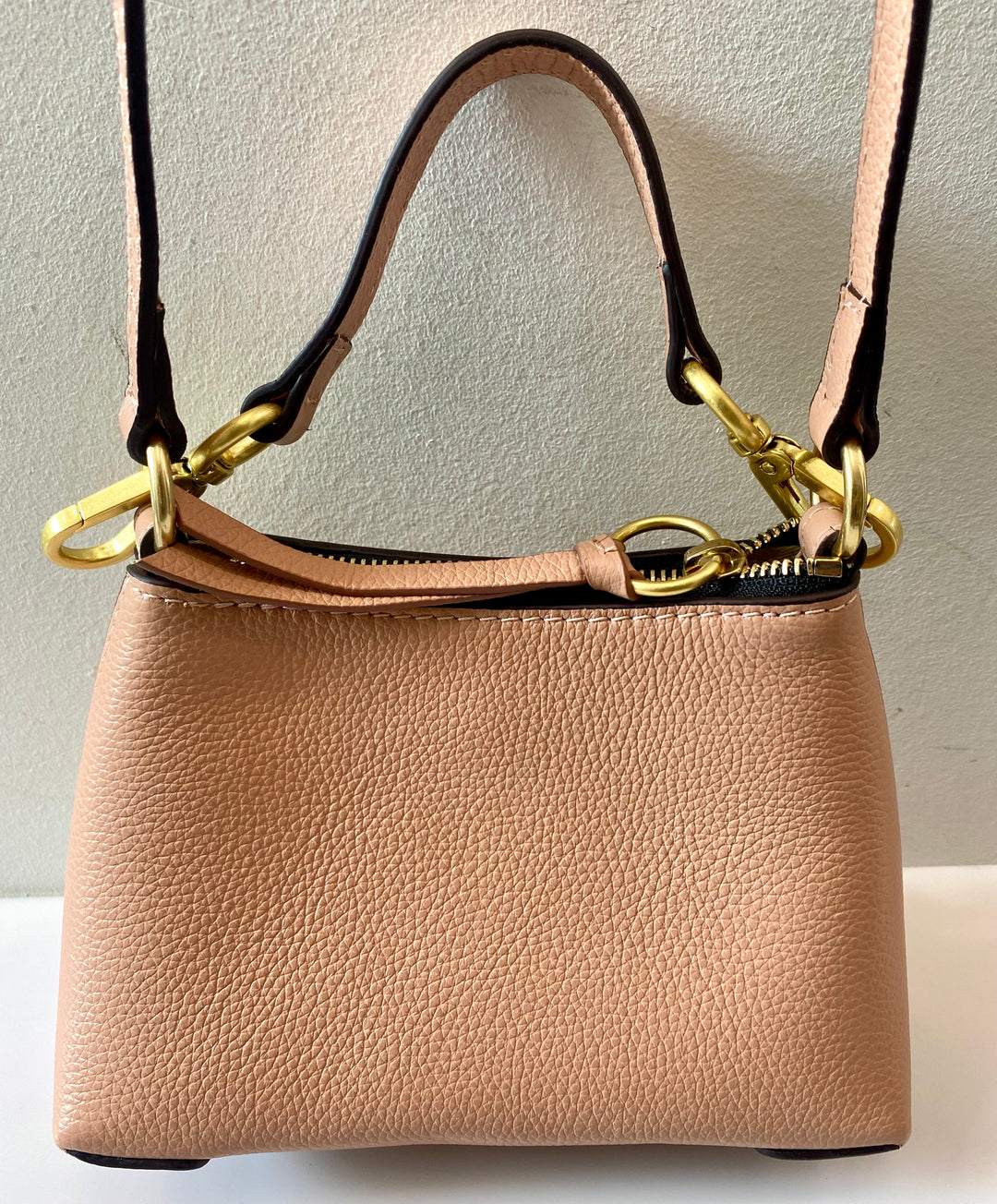 SEE BY CHLOÉ JOAN SUEDE &amp; CALFSKIN LEATHER MINI SHOULDER BAG