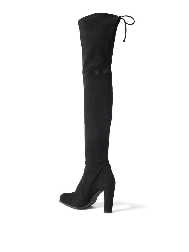 STUART WEITZMAN HIGHLAND OVER-THE-KNEE SUEDE BOOTS