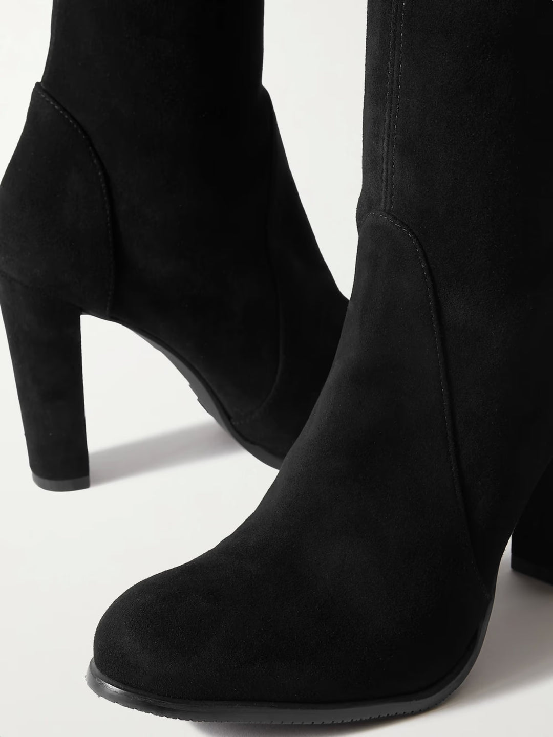 STUART WEITZMAN HIGHLAND OVER-THE-KNEE SUEDE BOOTS