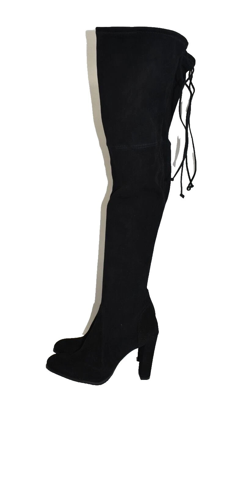 STUART WEITZMAN HIGHLAND OVER-THE-KNEE SUEDE BOOTS