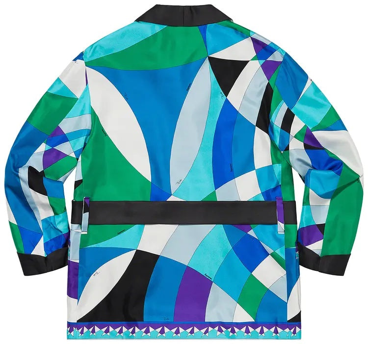 ジャケット・アウター XL supreme emilio pucci silk smoking SUPREME X EMILIO PUCCI SMOKING SILK JACKET – Caroline's Fashion