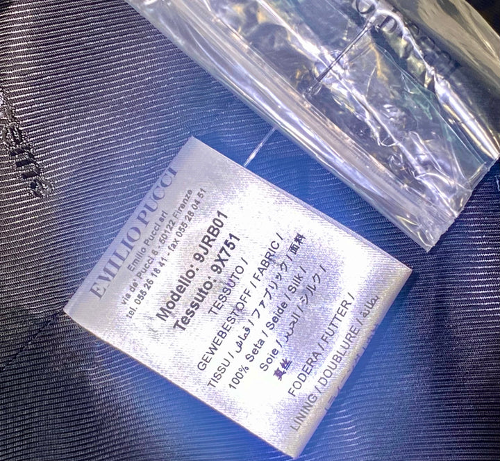 SUPREME X EMILIO PUCCI SMOKING SILK JACKET