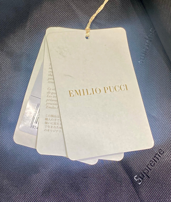 SUPREME X EMILIO PUCCI SMOKING SILK JACKET