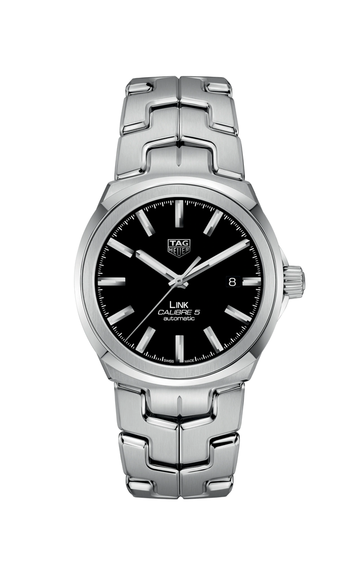 TAG HEUER LINK DATE STEEL 41mm WATCH