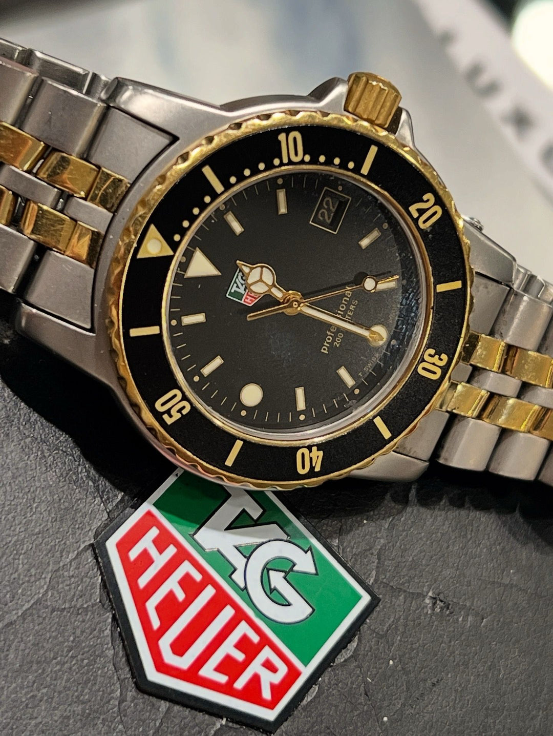 TAG HEUER TWO TONE WATCH