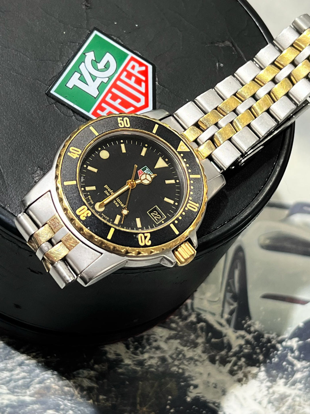 TAG HEUER TWO TONE WATCH