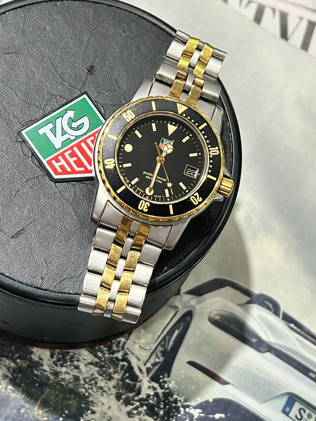 TAG HEUER TWO TONE WATCH