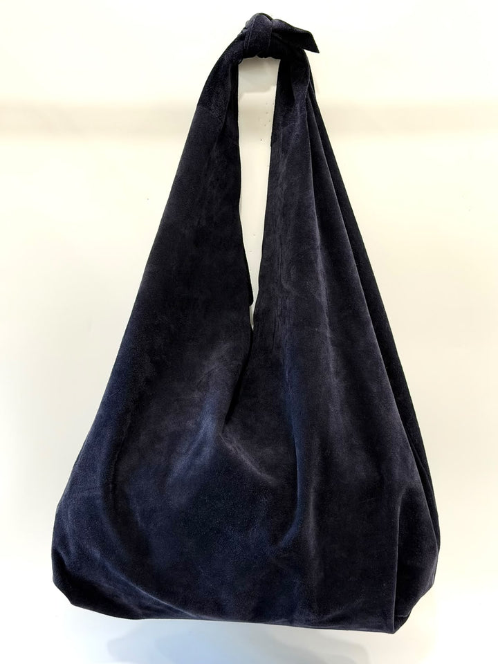 THE ROW SUEDE BINDLE TOTE BAG