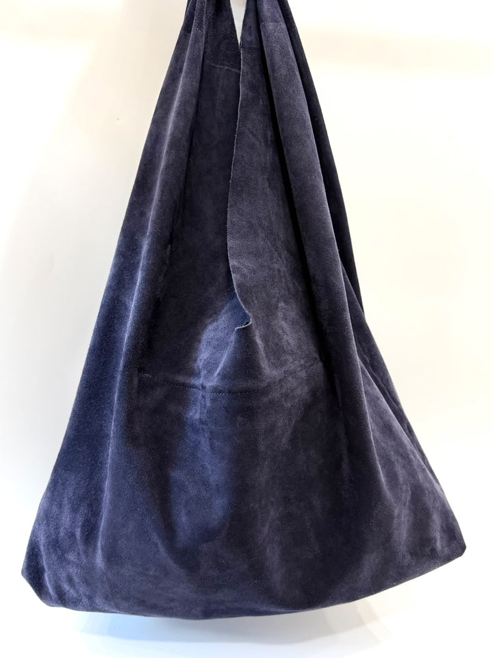 THE ROW SUEDE BINDLE TOTE BAG