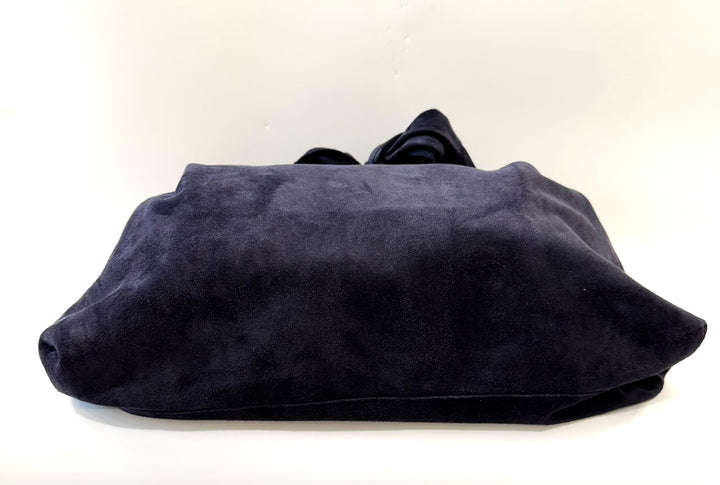 THE ROW SUEDE BINDLE TOTE BAG