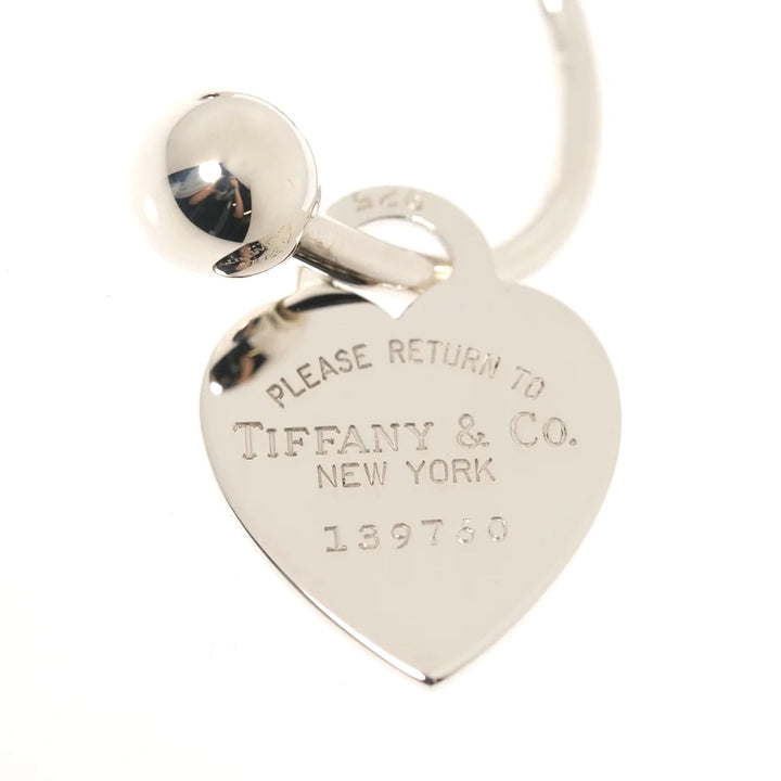 TIFFANY &amp; CO. STERLING 925 RTT TAG SMALL KEY RING