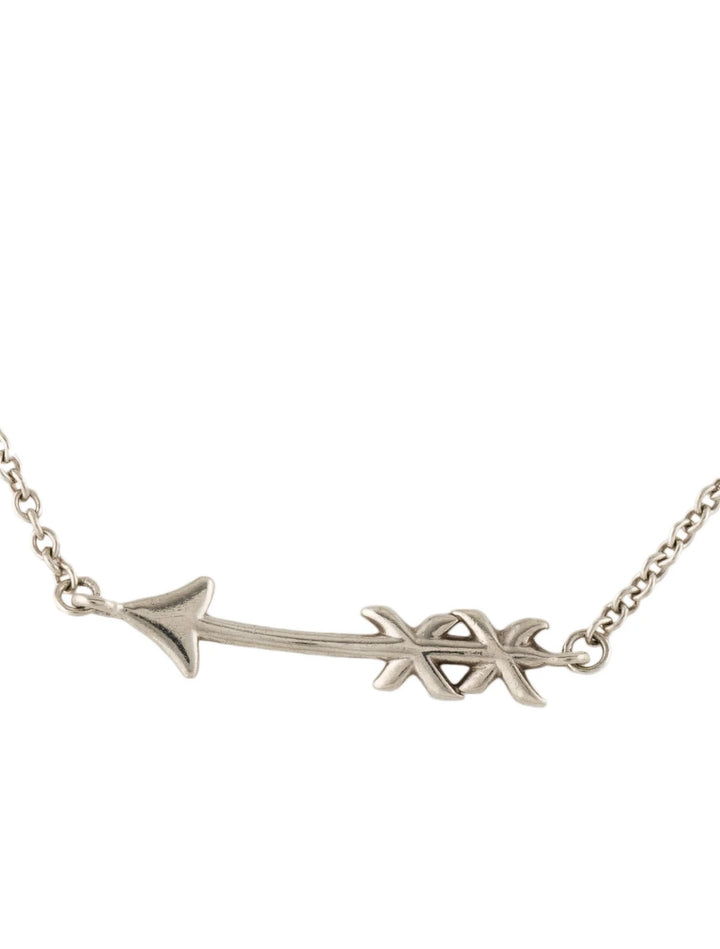TIFFANY &amp; CO. GRAFFITI ARROW STATION SILVER BRACELET