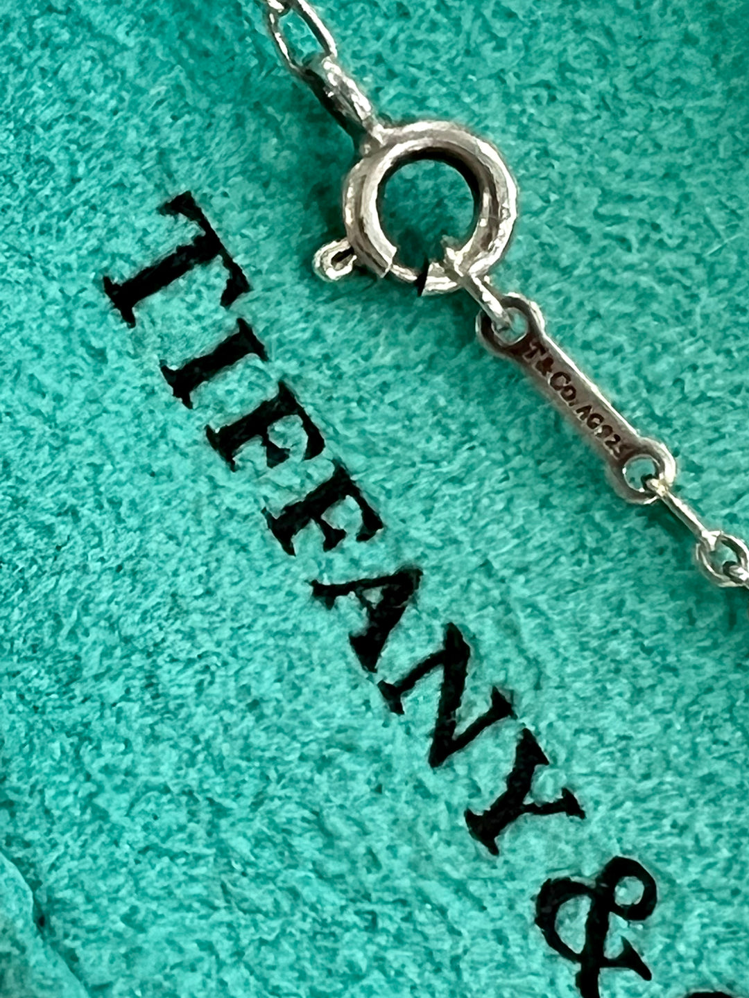 TIFFANY &amp; CO. GRAFFITI ARROW STATION SILVER BRACELET