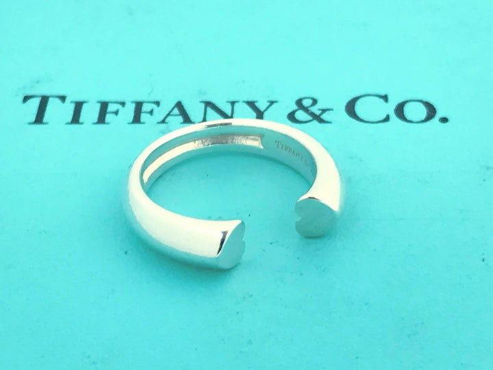 TIFFANY &amp; CO. STERLING SILVER PALOMA PICASSO TENDERNESS HEART RING