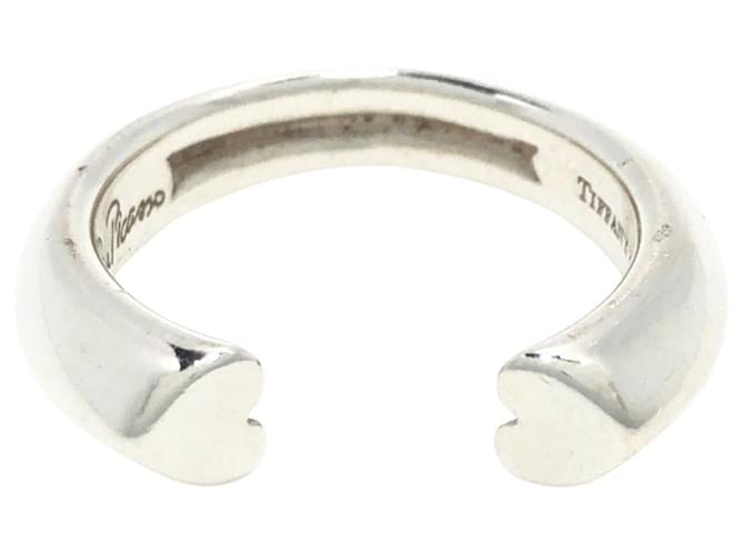 TIFFANY &amp; CO. STERLING SILVER PALOMA PICASSO TENDERNESS HEART RING