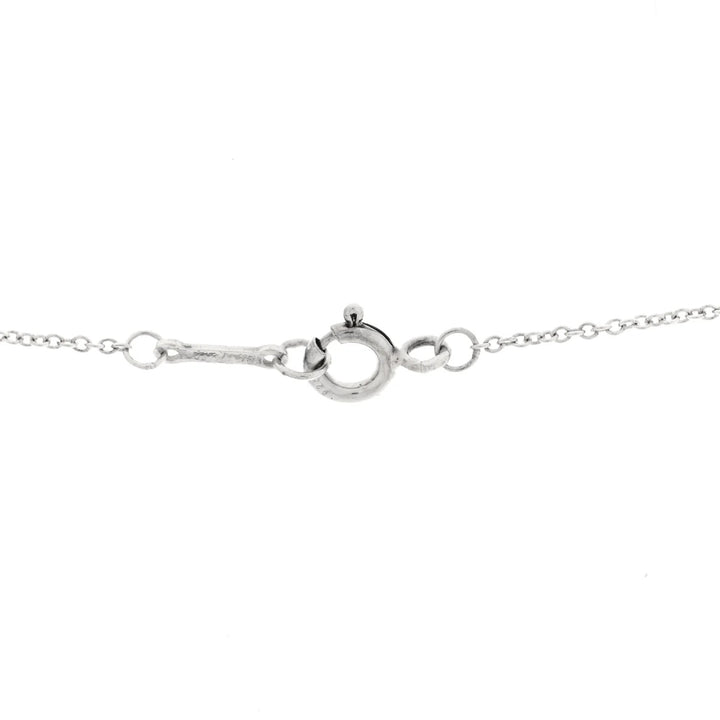 TIFFANY &amp; CO. PALOMA PICASSO® LOVING HEART PENDANT NECKLACE – STERLING SILVER