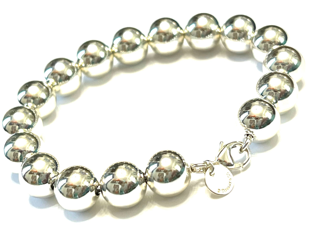 TIFFANY &amp; CO. HARDWEAR BALL STERLING SILVER BRACELET