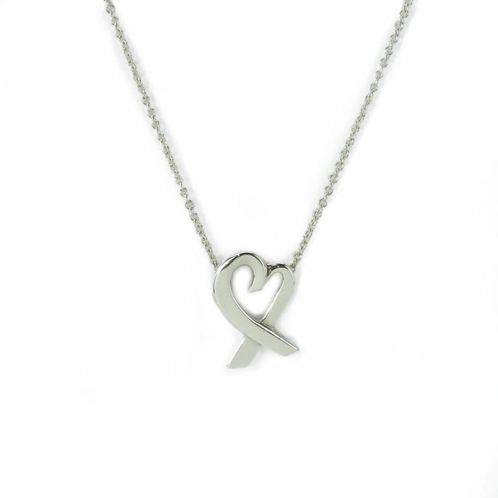 TIFFANY &amp; CO. PALOMA PICASSO LOVING HEART NECKLACE
