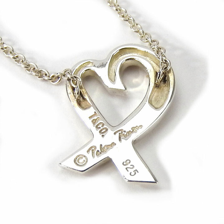 TIFFANY &amp; CO. PALOMA PICASSO LOVING HEART NECKLACE