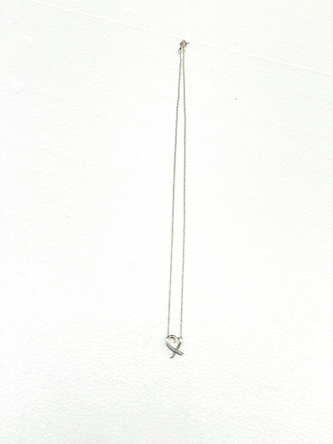 TIFFANY &amp; CO. PALOMA PICASSO LOVING HEART NECKLACE