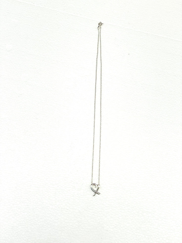 TIFFANY &amp; CO. PALOMA PICASSO LOVING HEART NECKLACE