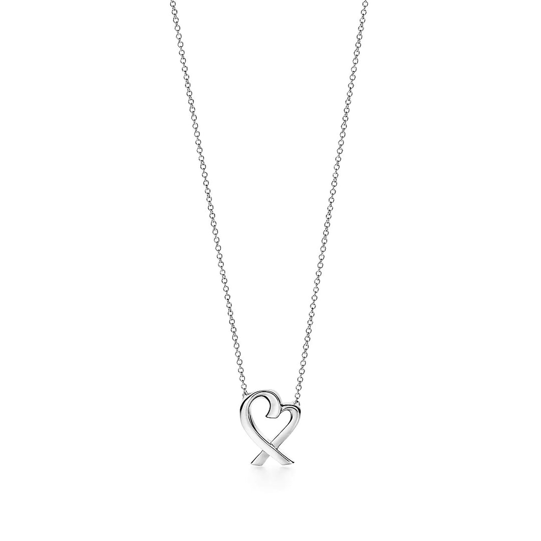 TIFFANY &amp; CO. PALOMA PICASSO LOVING HEART NECKLACE
