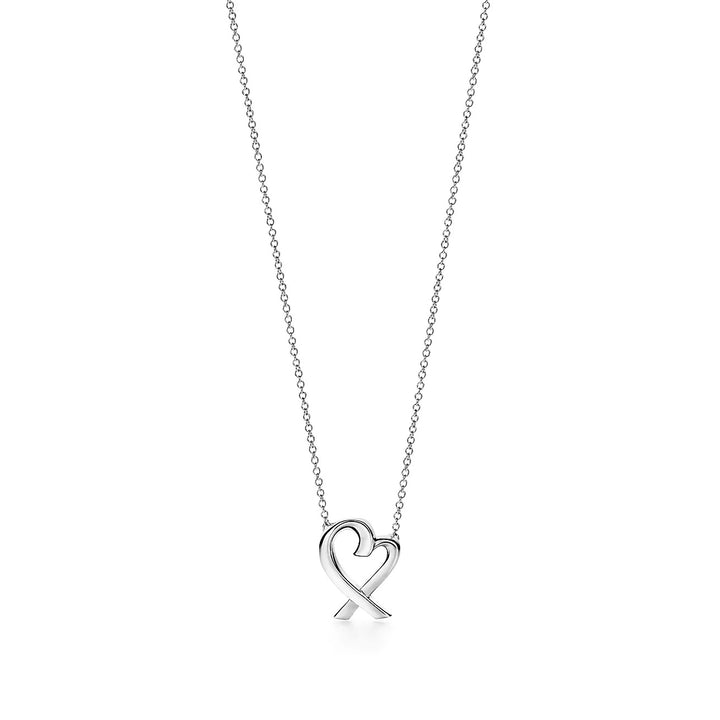 TIFFANY &amp; CO. PALOMA PICASSO LOVING HEART NECKLACE