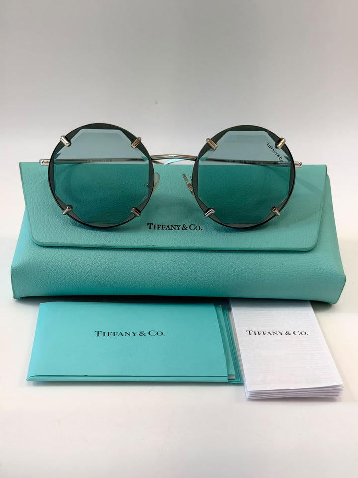 TIFFANY AND CO. TF3091 GEOMETRIC SUNGLASSES