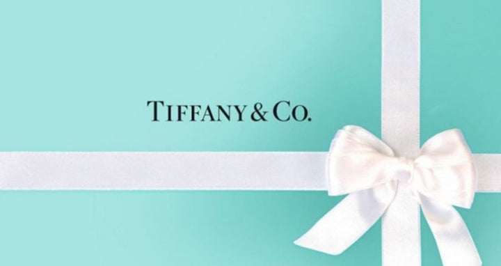 TIFFANY &amp; CO. RTT BLUE DOUBLE HEART STERLING SILVER NECKLACE