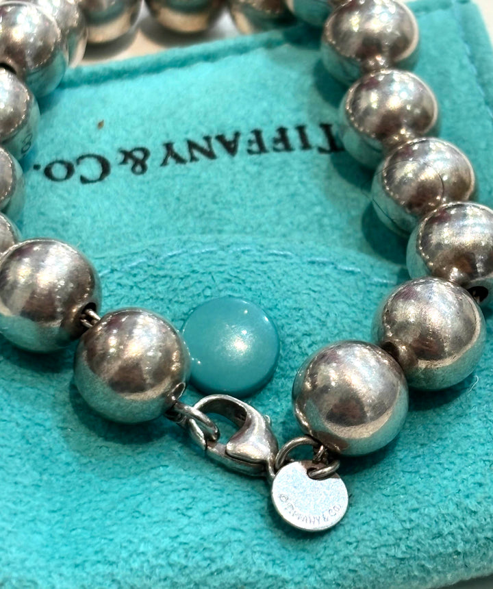 TIFFANY &amp; CO. HARDWEAR BALL STERLING SILVER BRACELET